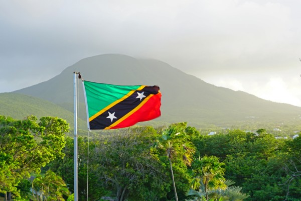 Flag of St Kitts and Nevis