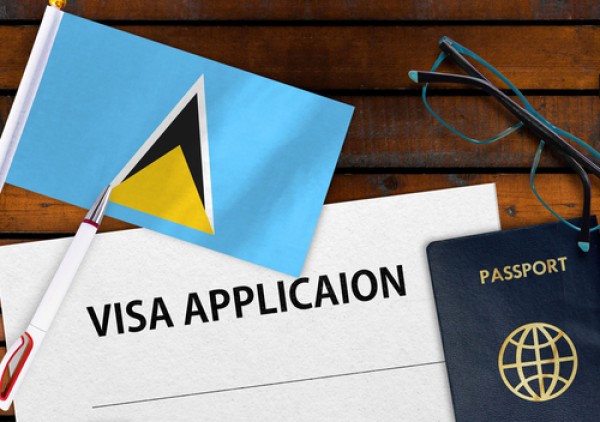 Flag of Saint Lucia